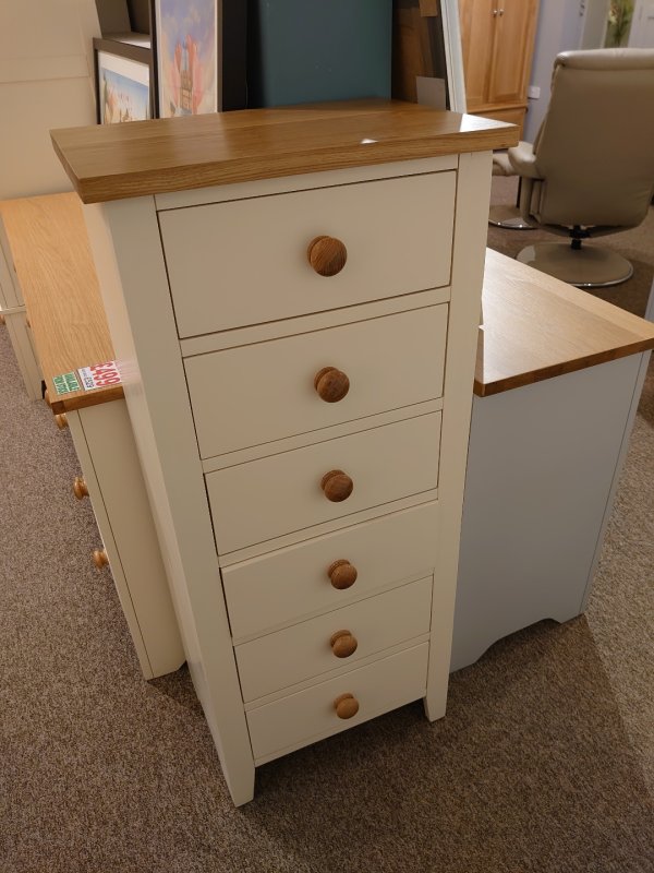 #Jersey Ivory Wellington Chest of Drawers