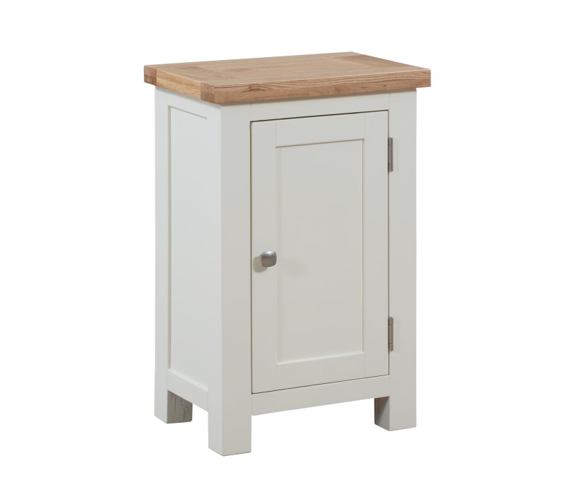 Bristol Ivory Painted Small Cabinet with 1 Door
