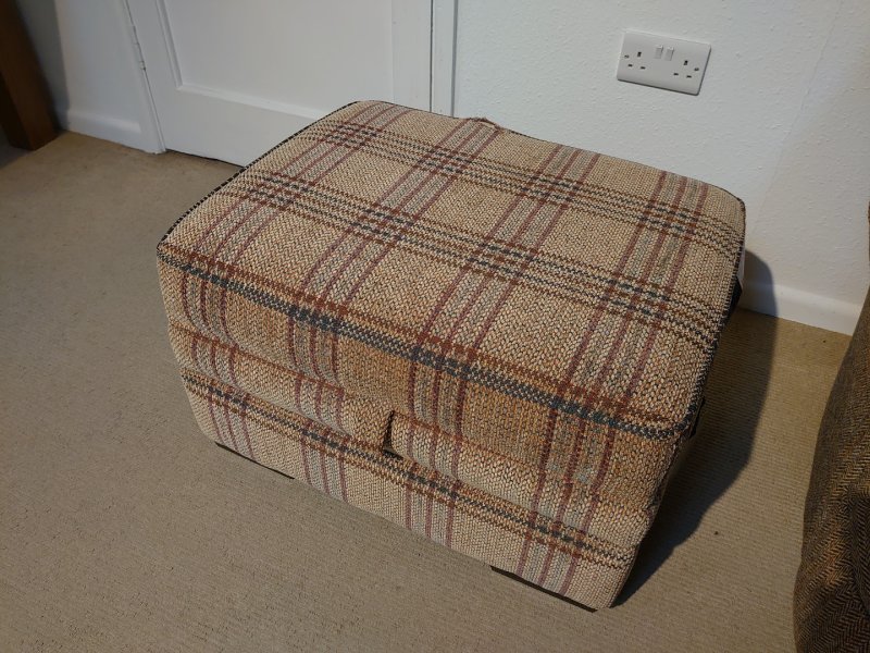 #Parker Knoll Lift Top Footstool