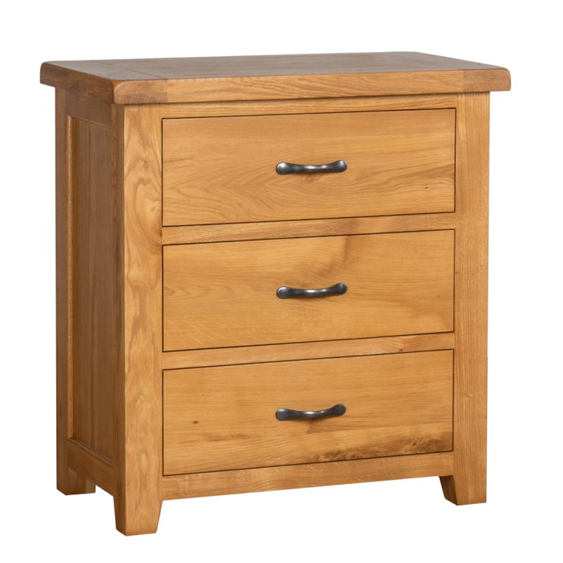 Oaken 3 Drawer Chest of Drawers