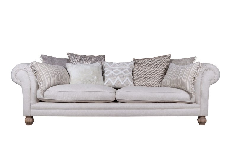 Tetrad Elgar Grand Sofa with Decorative Scatters