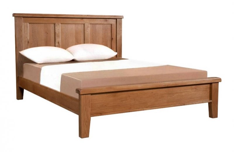 Oaken 4'6' Low Foot End Bed Frame