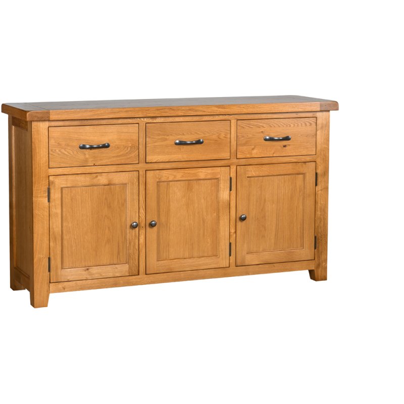 Oaken 3 Door 3 Drawer Sideboard