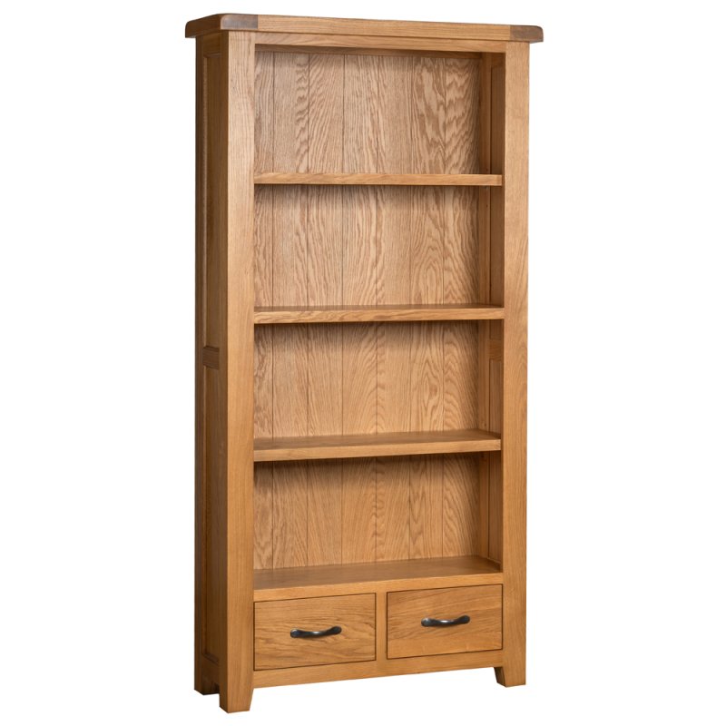 Oaken 900 x 1800 Bookcase