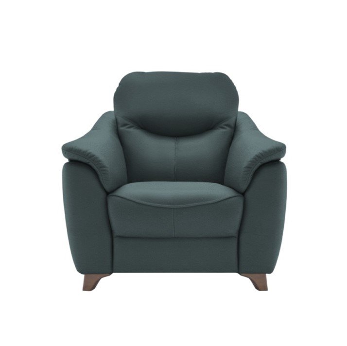 G Plan Jackson Fixed Armchair - Leather