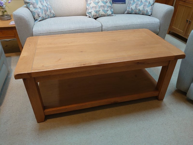 Clearance Oaken Large Coffee Table
