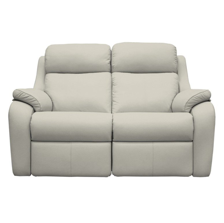 G Plan Kingsbury Fixed 2 Seater Sofa - Leather