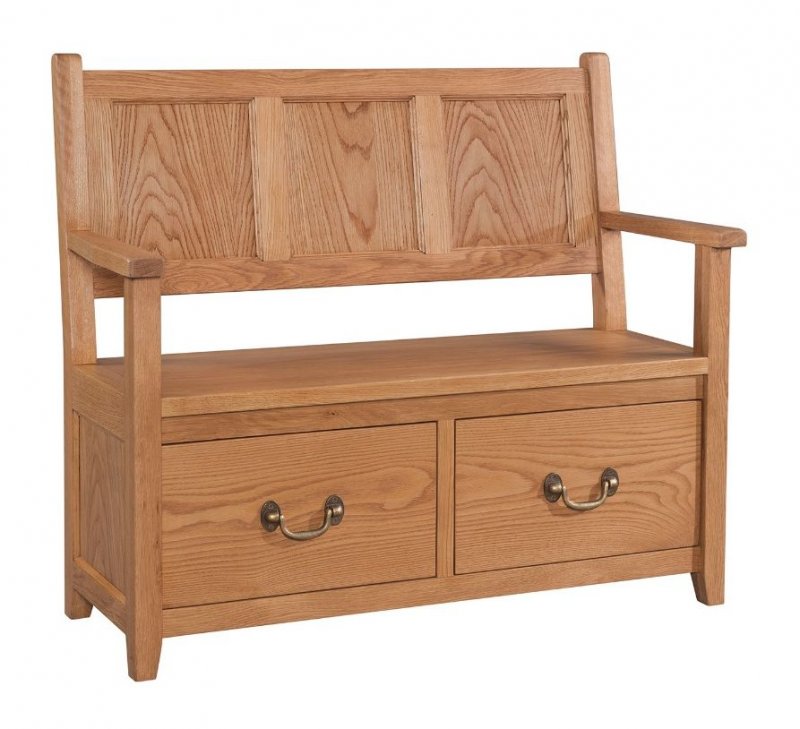 Oaken Monks Bench