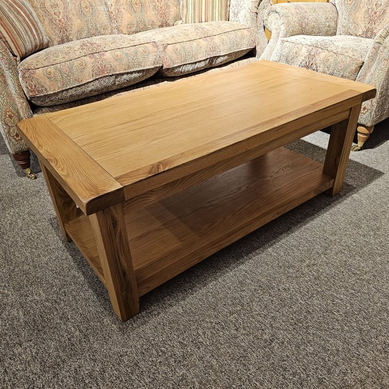 Clearance Oaken Large Coffee Table