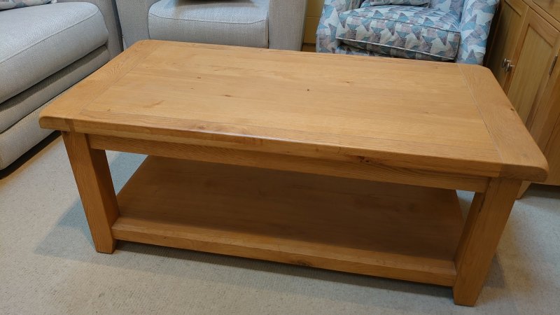Clearance Oaken Large Coffee Table