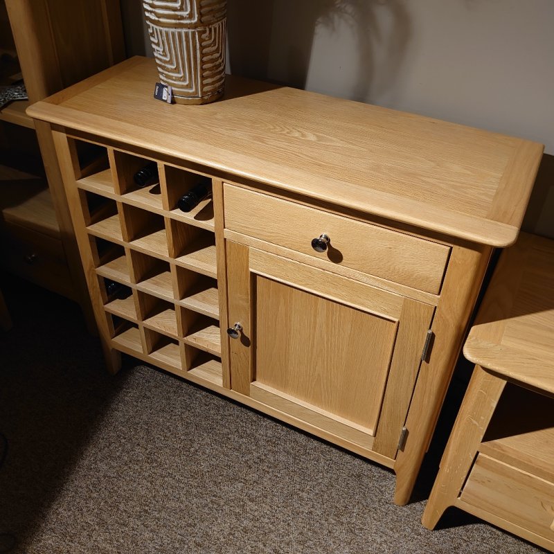Clearance Borg Wine Cabinet