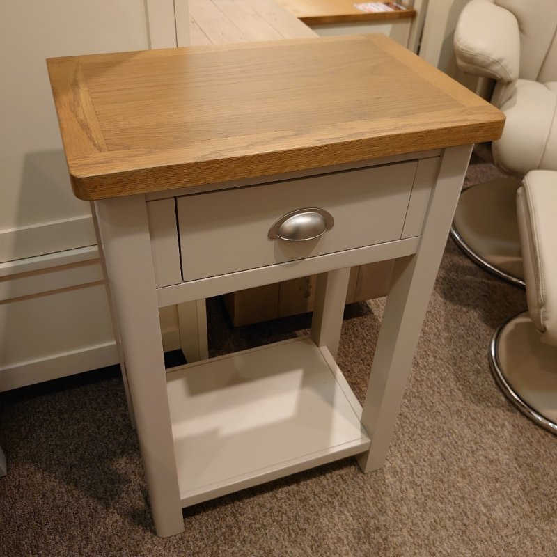 #Sigma Grey Telephone Table