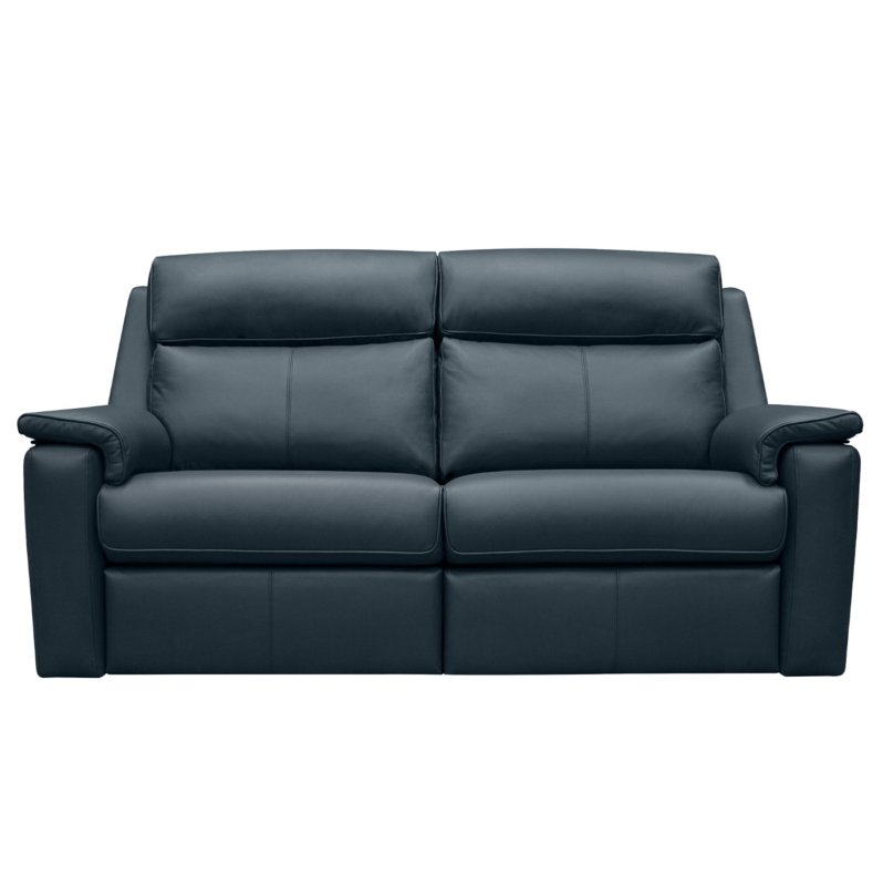 G Plan Ellis Fixed Large Sofa - Leather