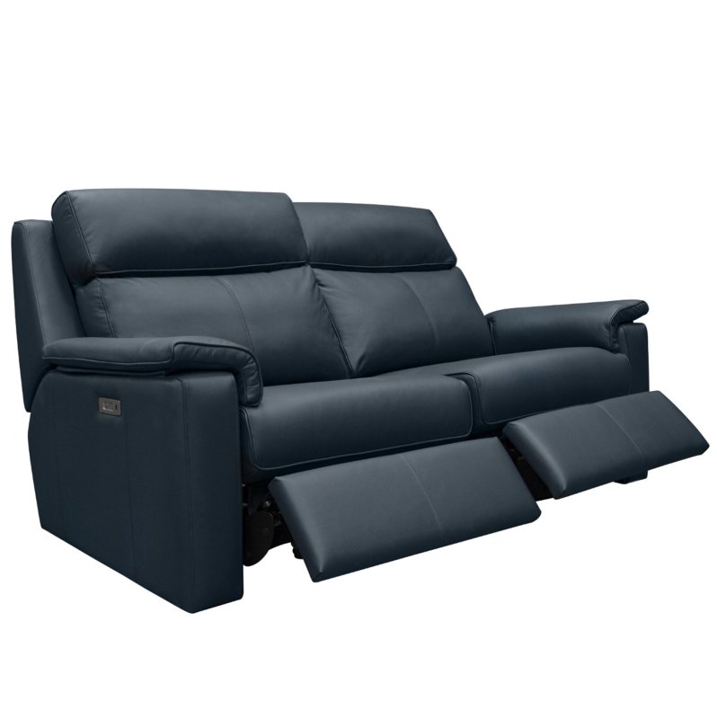 G Plan Ellis Recliner Large Sofa - Leather