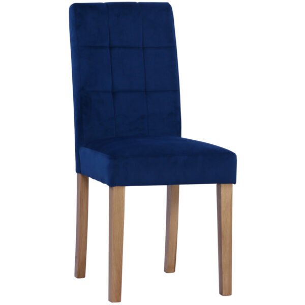 Lisbon Ashbury Ocean Velvet Chair