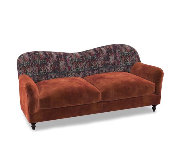 Spink & Edgar Tiffany Velvet Midi Sofa