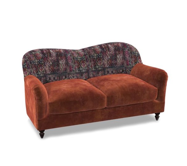 Spink & Edgar Tiffany Velvet Petit Sofa