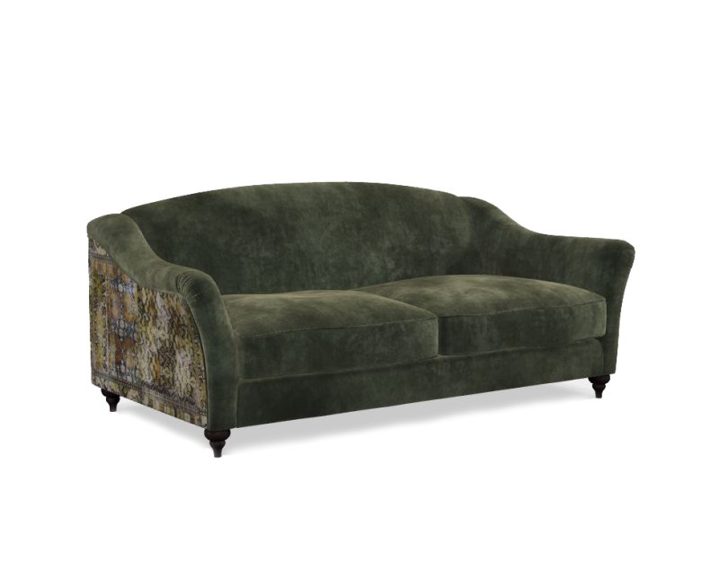 Spink & Edgar Lamour Velvet Midi Sofa