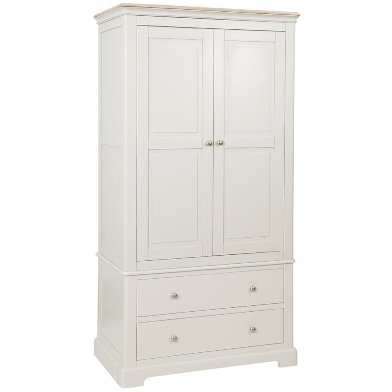 Lugano Double Wardrobe with Drawer