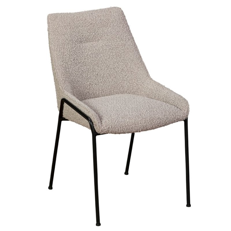 Camden Anna Dining Chair - Grey Boucle)