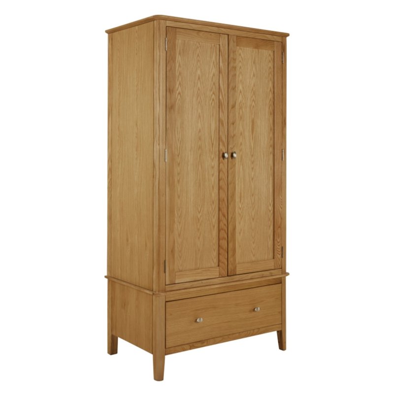 Dorset Oak Double Wardrobe