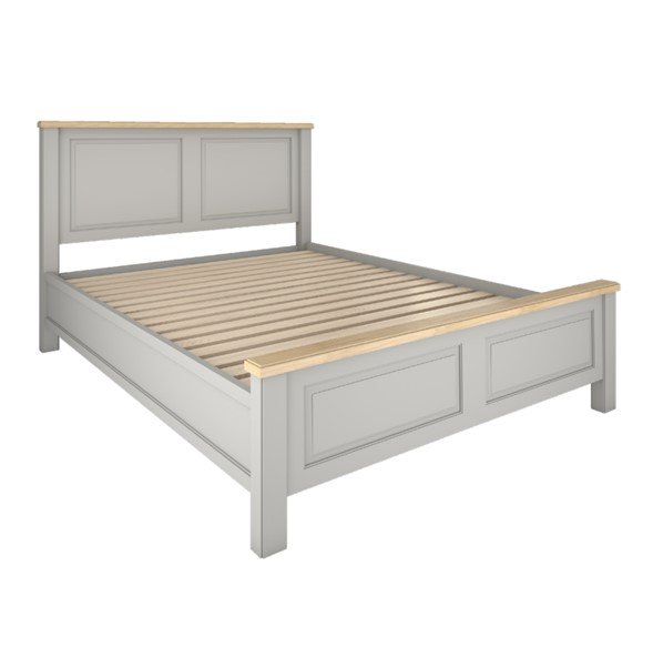 Olive Painted 5'0 Bed Frame