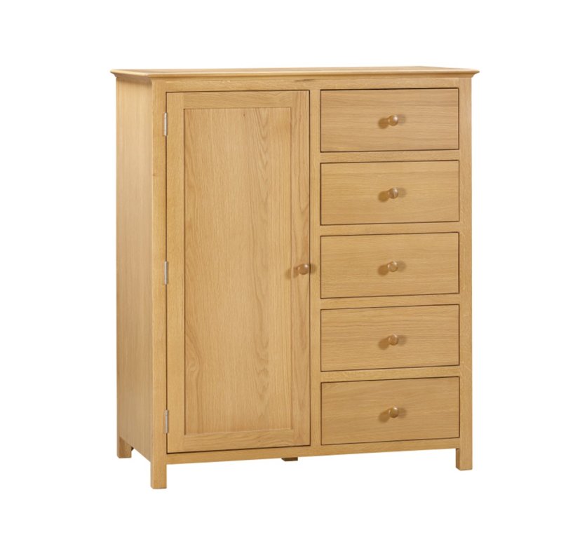 Portland Oak Combination Wardrobe