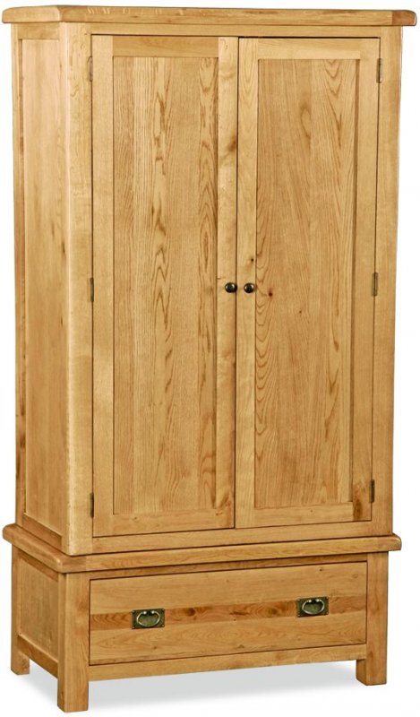 Countryside Double Wardrobe on Drawers