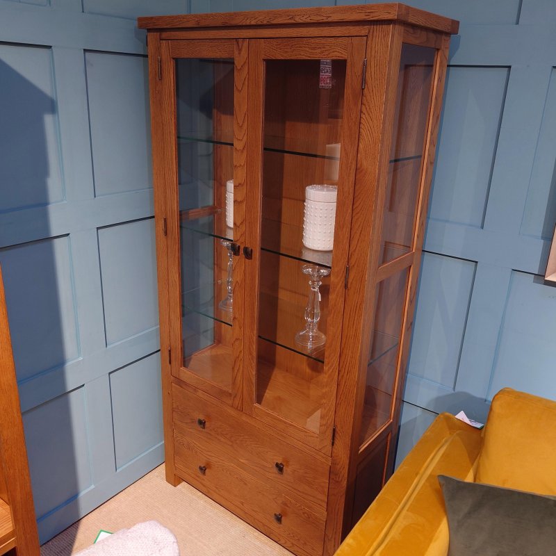 Clearance Bristol Rustic Display Cabinet