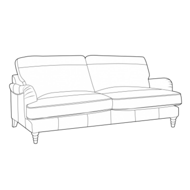 Beatrix 2 Seater Sofa (Leather)