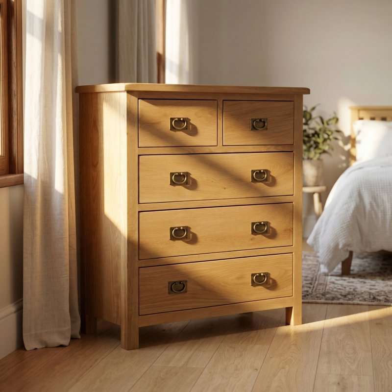 Countryside Lite 2 over 3 Chest of Drawers
