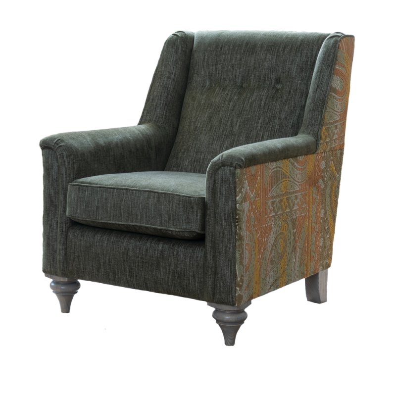 Wynwood Accent Chair Two Tone