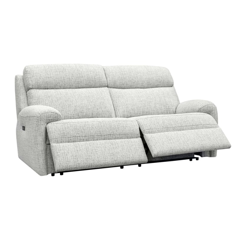 G Plan Hardy Recliner 3 Seater Sofa - Fabric