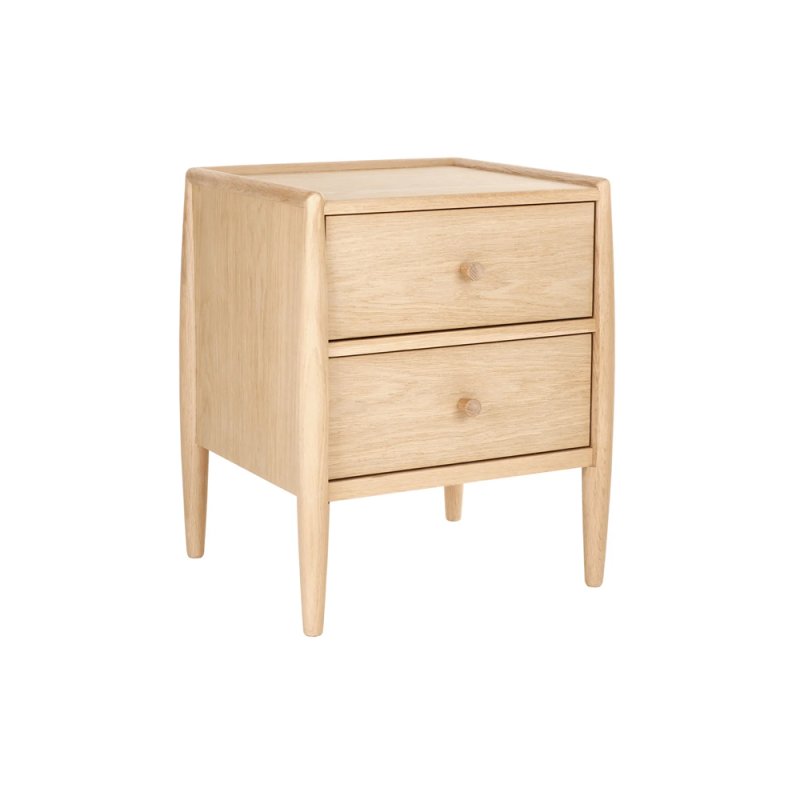 ercol Winslow 2 Drawer Bedside Chest