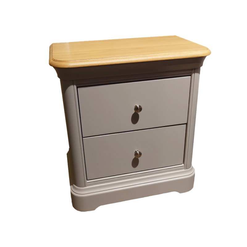 Antibes Painted 2 Drawer Bedside