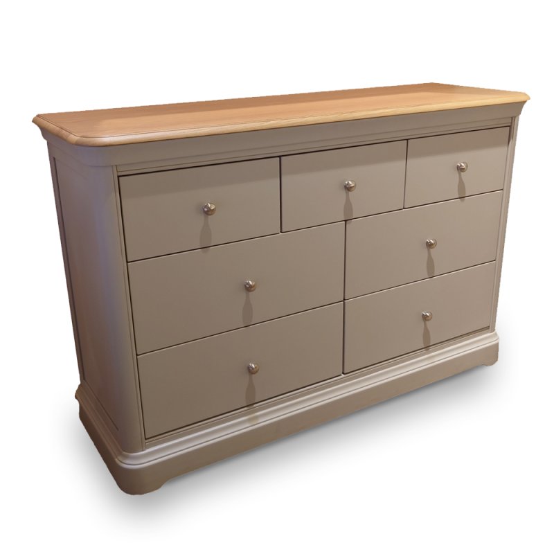 Antibes Painted 3 Over 4 Combination Chest