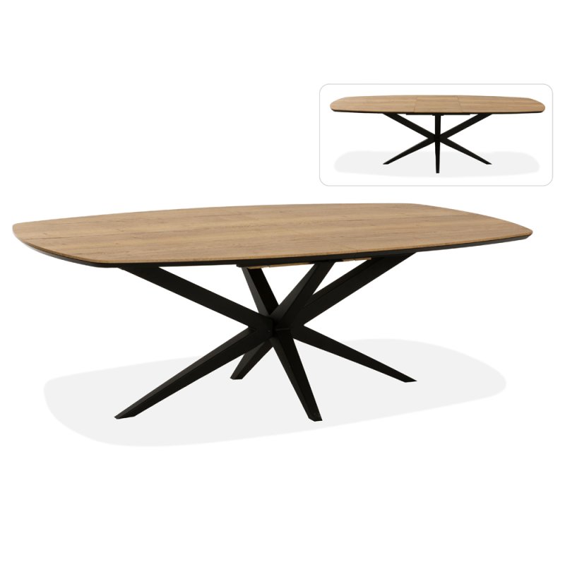 Joni Extendable Danish Oval Dining Table