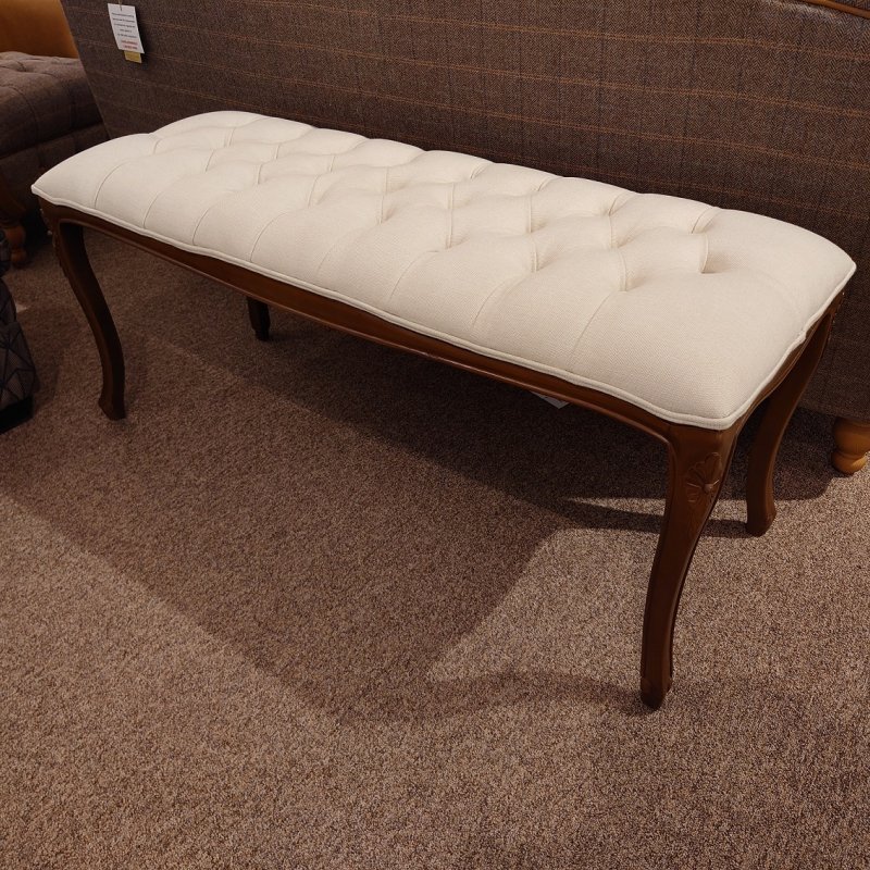 Clearance Laura Ashley Montpellier Upholstered Bench