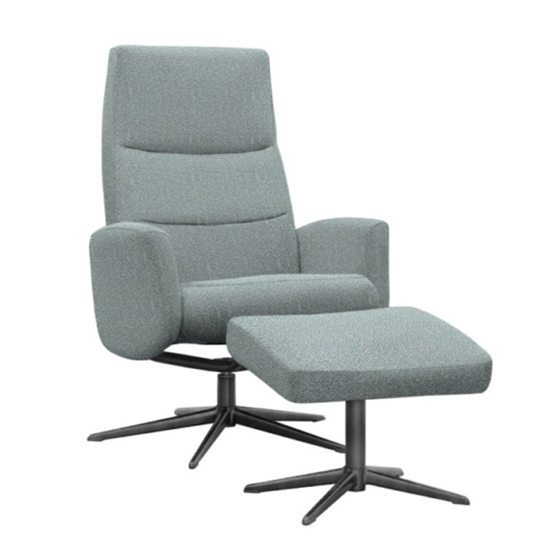 G Plan Riba Manual Recliner Chair & Stool