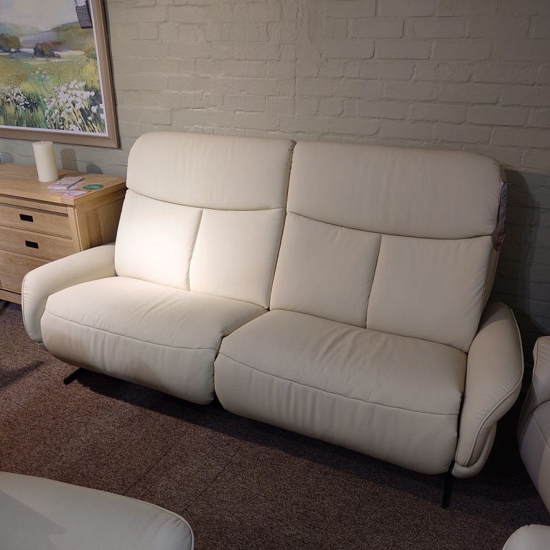 Clearance Himolla Astra Wall Hugger 3 Seater Power Sofa