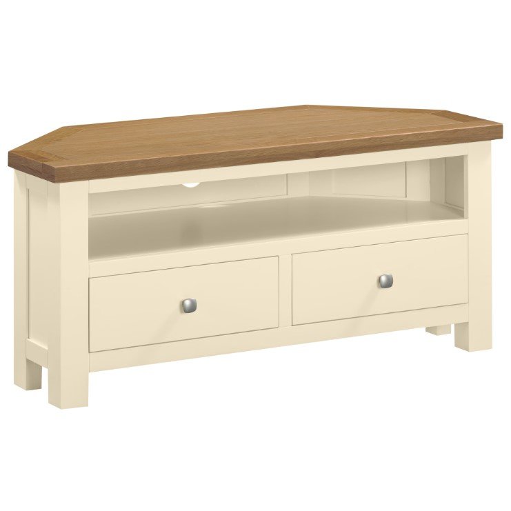 Bristol Painted Large Corner Tv Unit