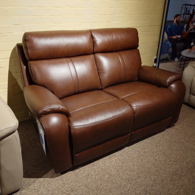 Clearance Lazboy Winchester 2 Seater Leather Sofa