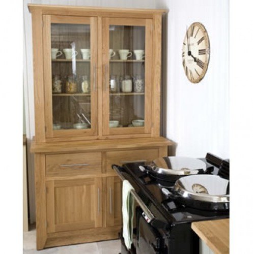 Living Kitchen freestanding Oak base and rack