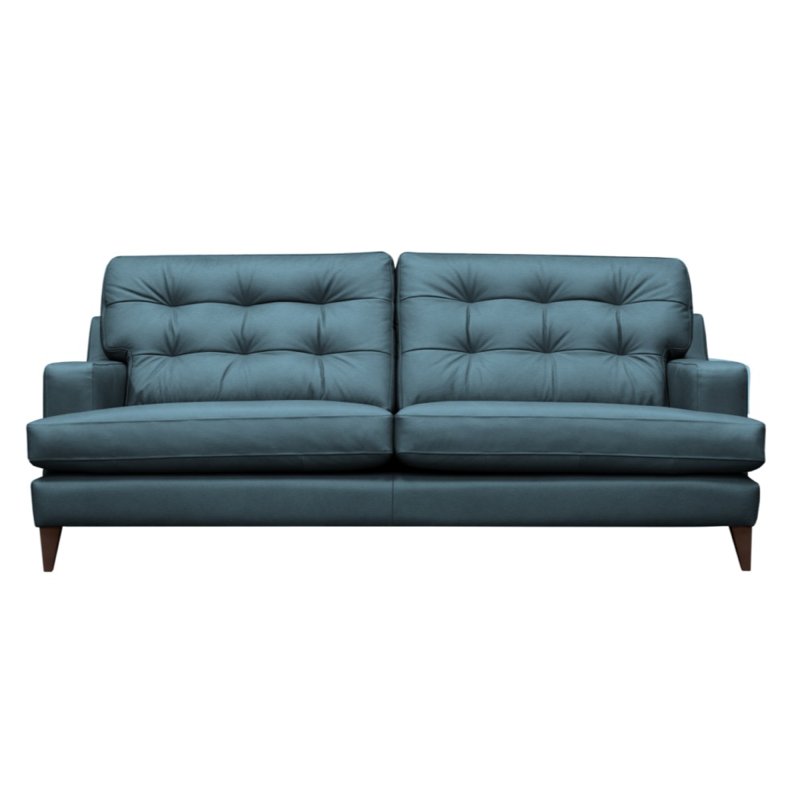 G Plan Amelia Fixed 4 Seater Sofa - Leather