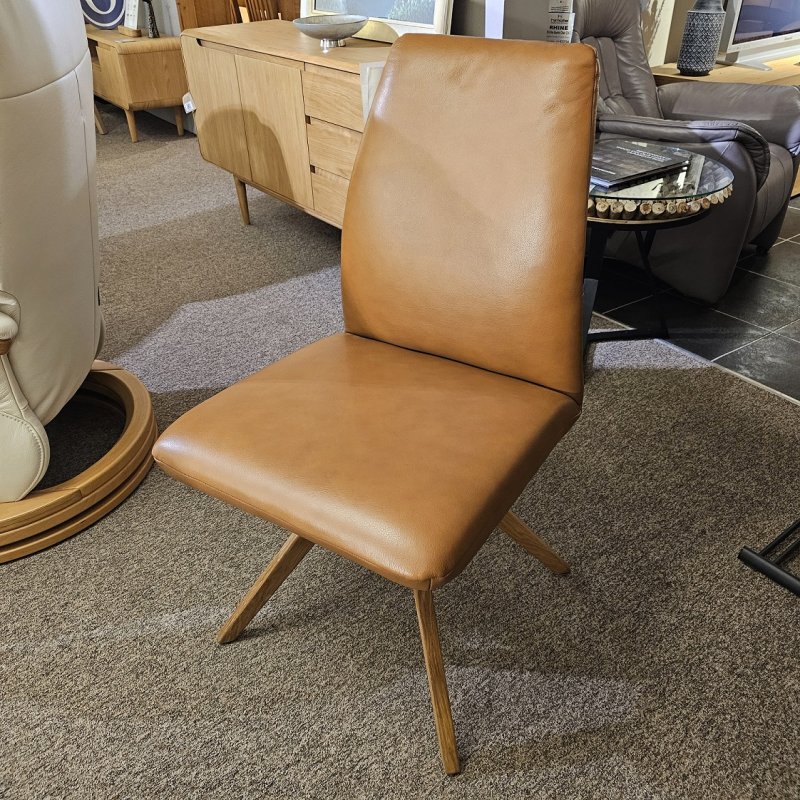 Clearance HK9055 Dining Chair (Light Cognac)