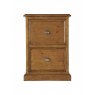 Raffles Dark 2 Drw Filing Cabinet
