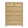 ercol Bosco 6 Drawer Tall Wide Chest