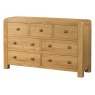 Avon Oak 3 Over 4 Chest of Drawers