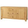 Avon Oak Large Sideboard 2 Door 3 Drawer