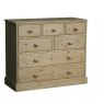 Woodies Pine 7 Drawer Combination Chest